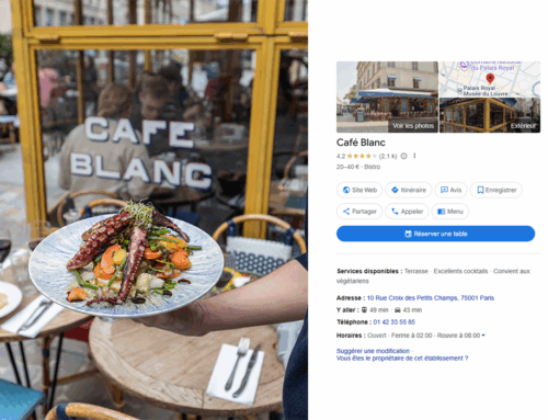 Optimiser sa fiche Google pour les restaurants